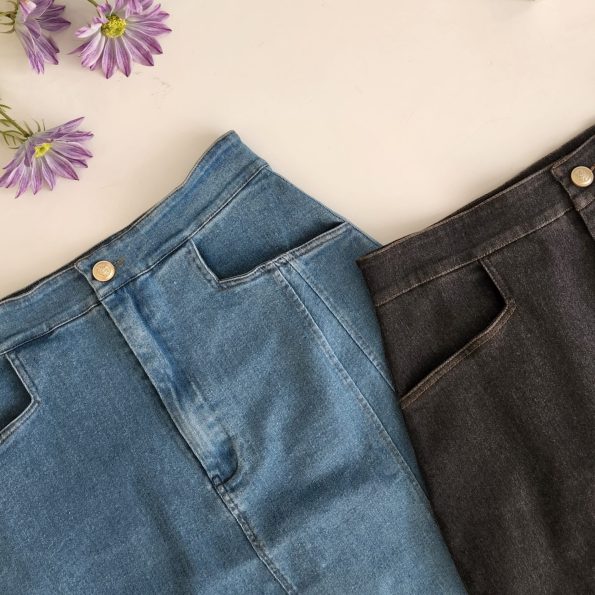Premium Denim Midi (B0606) C8