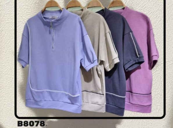 高品时装棉质上衣 (B8078)