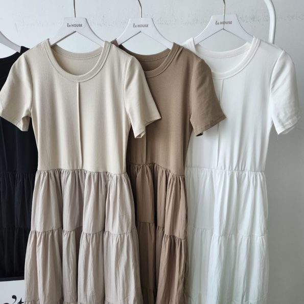 定制版爆款 Muji Dress (双口袋) (full lining) (9072)A15