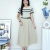 抗皱西装 Midi Skirt (8801)B26
