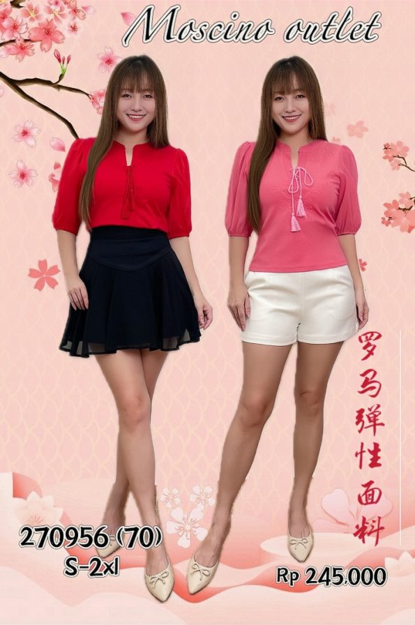 高品锦棉罗马时装上衣 (M0956)