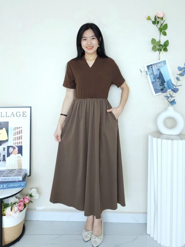 Muji Collection Elegant Dress (9770)D20