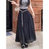 山本设计款Midi Skirt (8903)