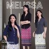 高品Batik假两件连身裙 (ME12726)