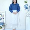 Emilie Denim Top (5807)