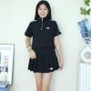高品休闲套装 (上衣+裤裙) (5055)