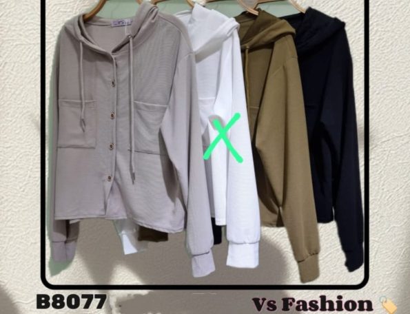 高品连帽款Cardigan (B8077)