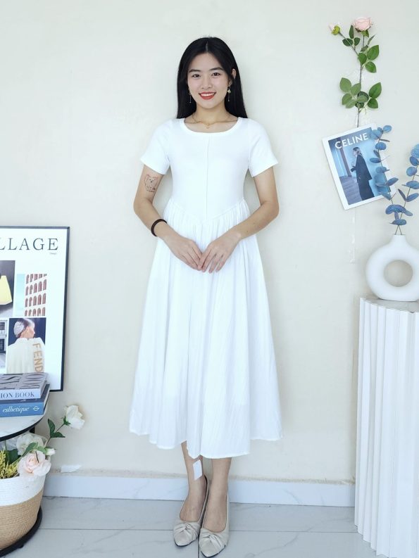 Muji Collection Elegant Dress (8955)B23