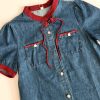 新中式Denim连身裙 (A168)