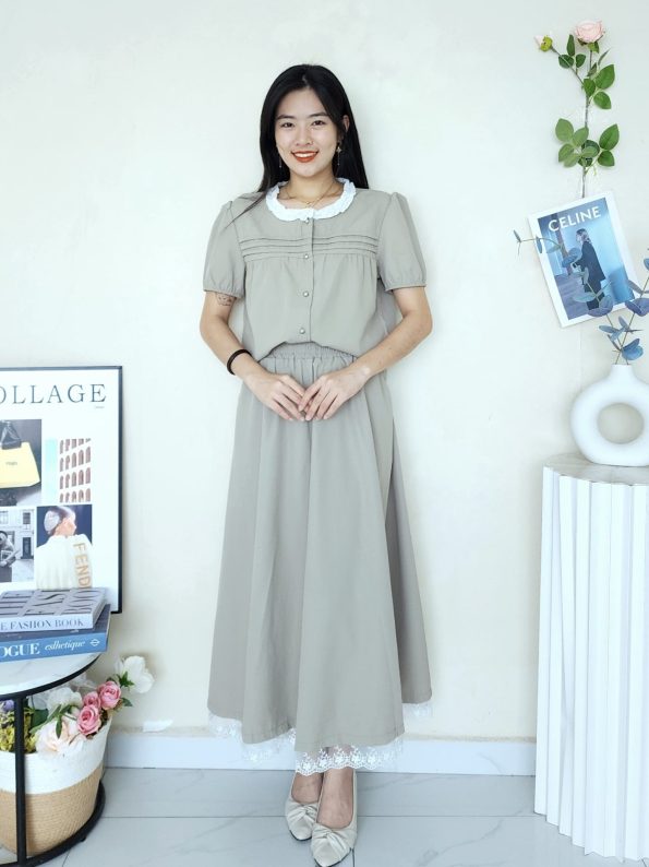 高品时装套装 (Top+Skirt) (3331) A10