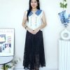韩式Denim领绣花衫 (5001)