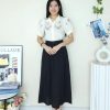 定制版桐花刺绣时装上衣 (6917)
