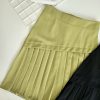 Pleated Suit Midi Skirt (237)