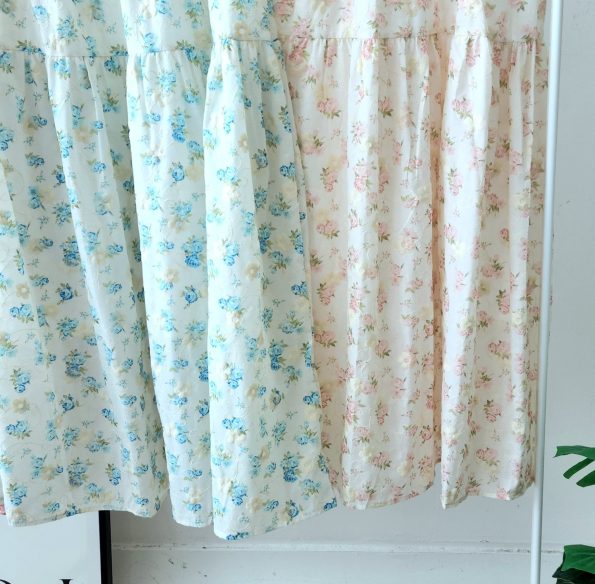 Floral桐花Midi Skirt (6190)B27