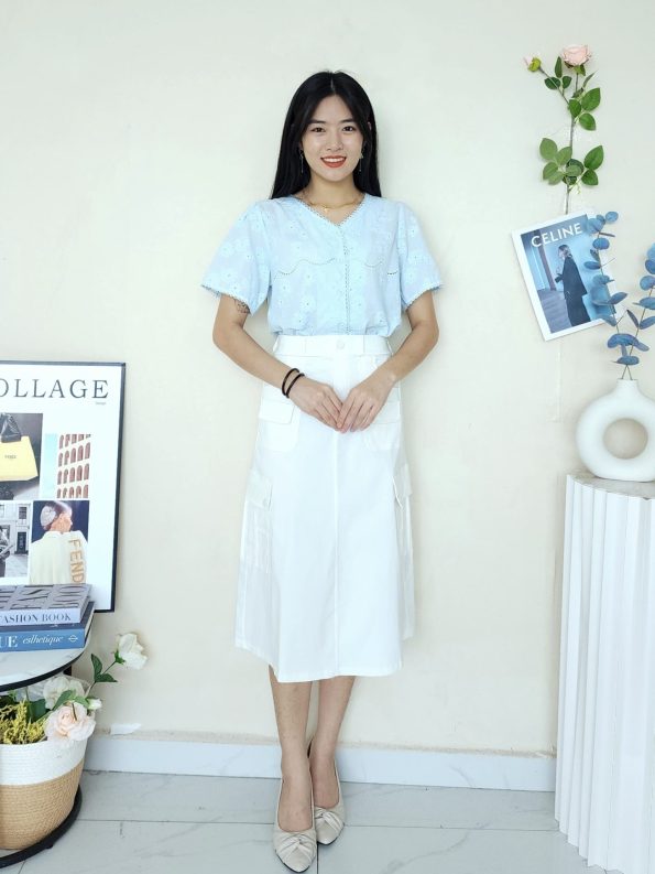 高品工装Midi Skirt (2960)