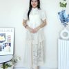 法式风设计款 Lace Midi Skirt (8789)