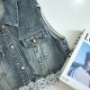 Denim马甲外套 (5018)