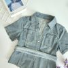 高品牛仔上衣 (9153)