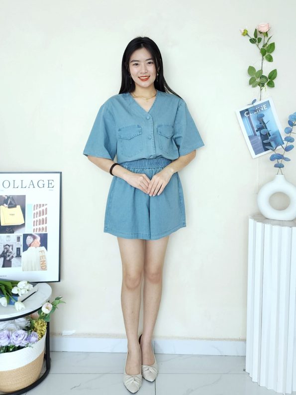 高品Denim套装 (A153)