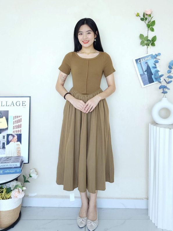 Muji Collection Elegant Dress (8955)B23