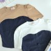 高品假两件式时装上衣 (0985)