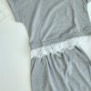 高品罗马棉套装 (上衣+半裙) (3968)