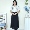 定制版桐花刺绣时装上衣 (6917)