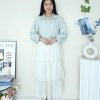 步步高升 Lace Midi Skirt (1283)D26