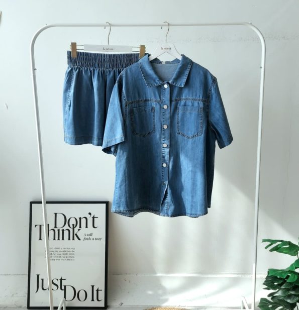 高品Denim套装 (A120)