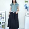 蕾丝Denim外套衫 (698)