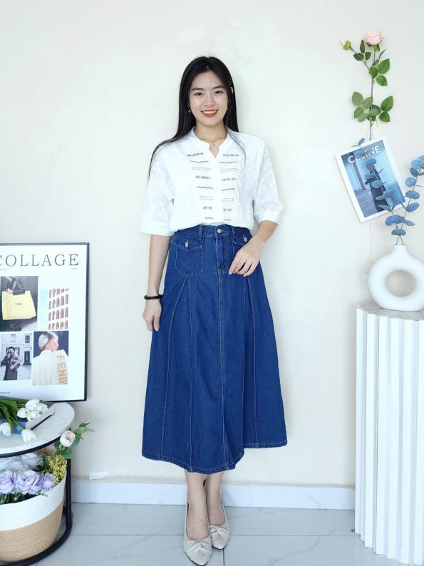 高品Denim半裙 (1079) A4