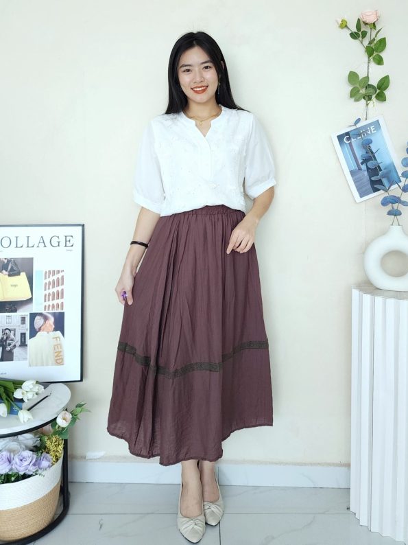 Muji Midi Skirt (8810)C16