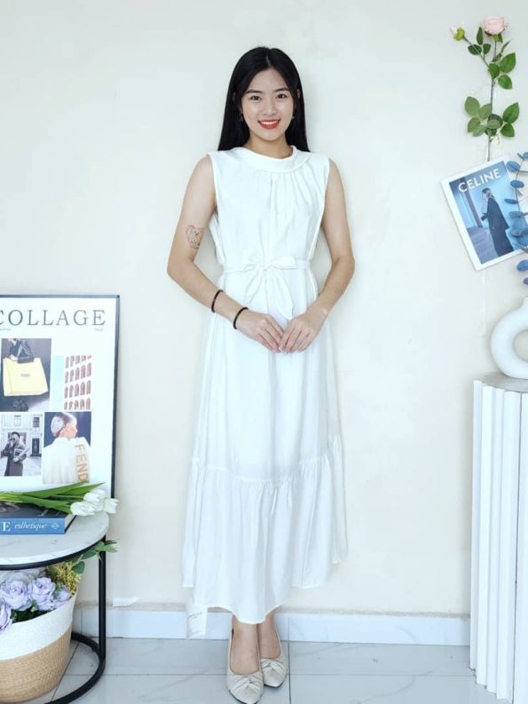 Mujii Collection Elegant Dress (double pocket) (1956) A7