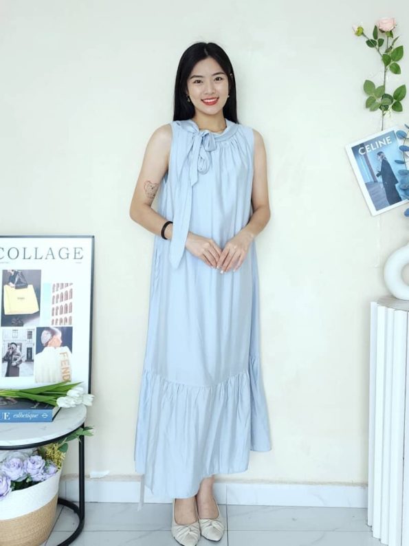 Mujii Collection Elegant Dress (double pocket) (1956) A7