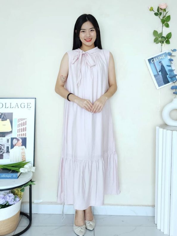 Mujii Collection Elegant Dress (double pocket) (1956) A7