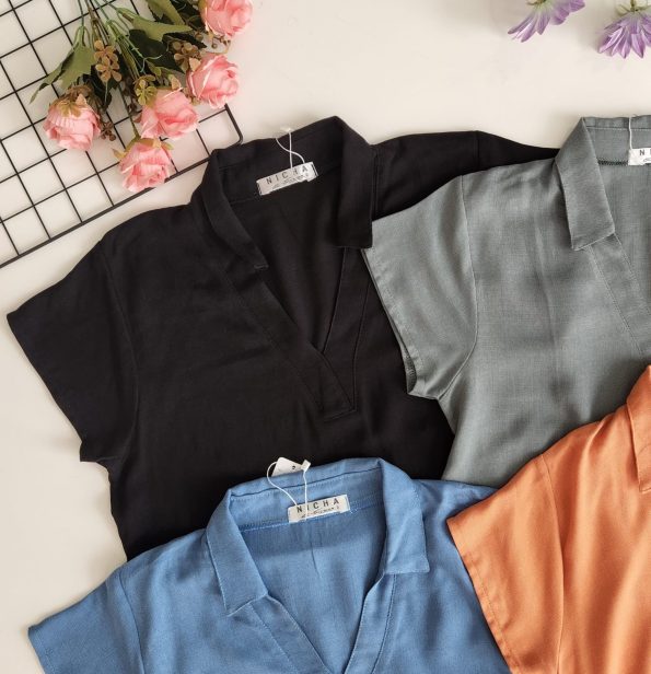 Premium Linen Top (201) A4