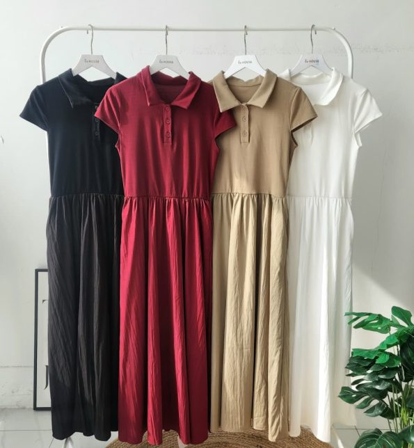 Polo Muji Collection Elegant Dress (9736)B39