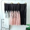 Premium Pleated Lace Midi Skirt (3007)