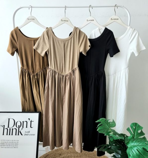 Muji Collection Elegant Dress (8955)B23