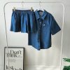 Denim套装 (A155)