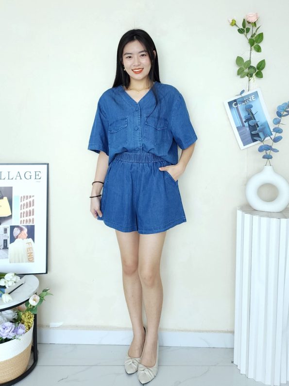 高品Denim套装 (A153)