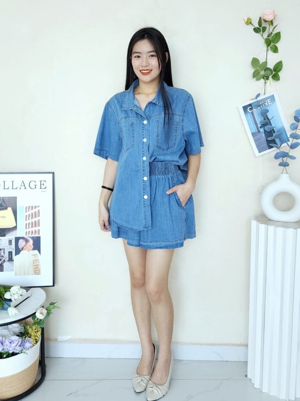 高品Denim套装 (A120)