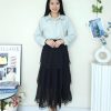 步步高升 Lace Midi Skirt (1283)D26