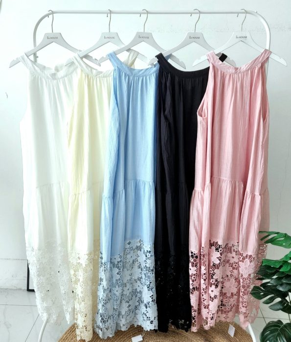 Cut In水溶花 Summer Dress (9080)