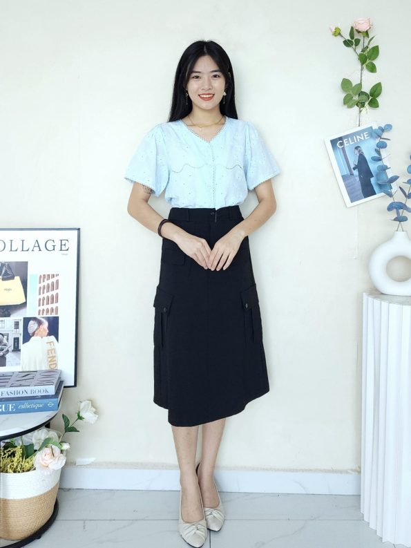 高品工装Midi Skirt (2960)