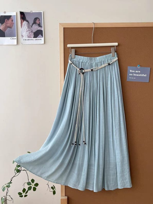 山本设计款Midi Skirt (8903)