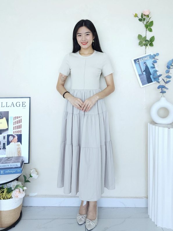 定制版爆款 Muji Dress (双口袋) (full lining) (9072)A15
