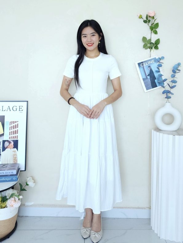 定制版爆款 Muji Dress (双口袋) (full lining) (9072)A15