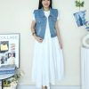 Zaara马甲牛仔外套 (2422)