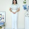 高品钩花刺绣时装上衣 (3757)